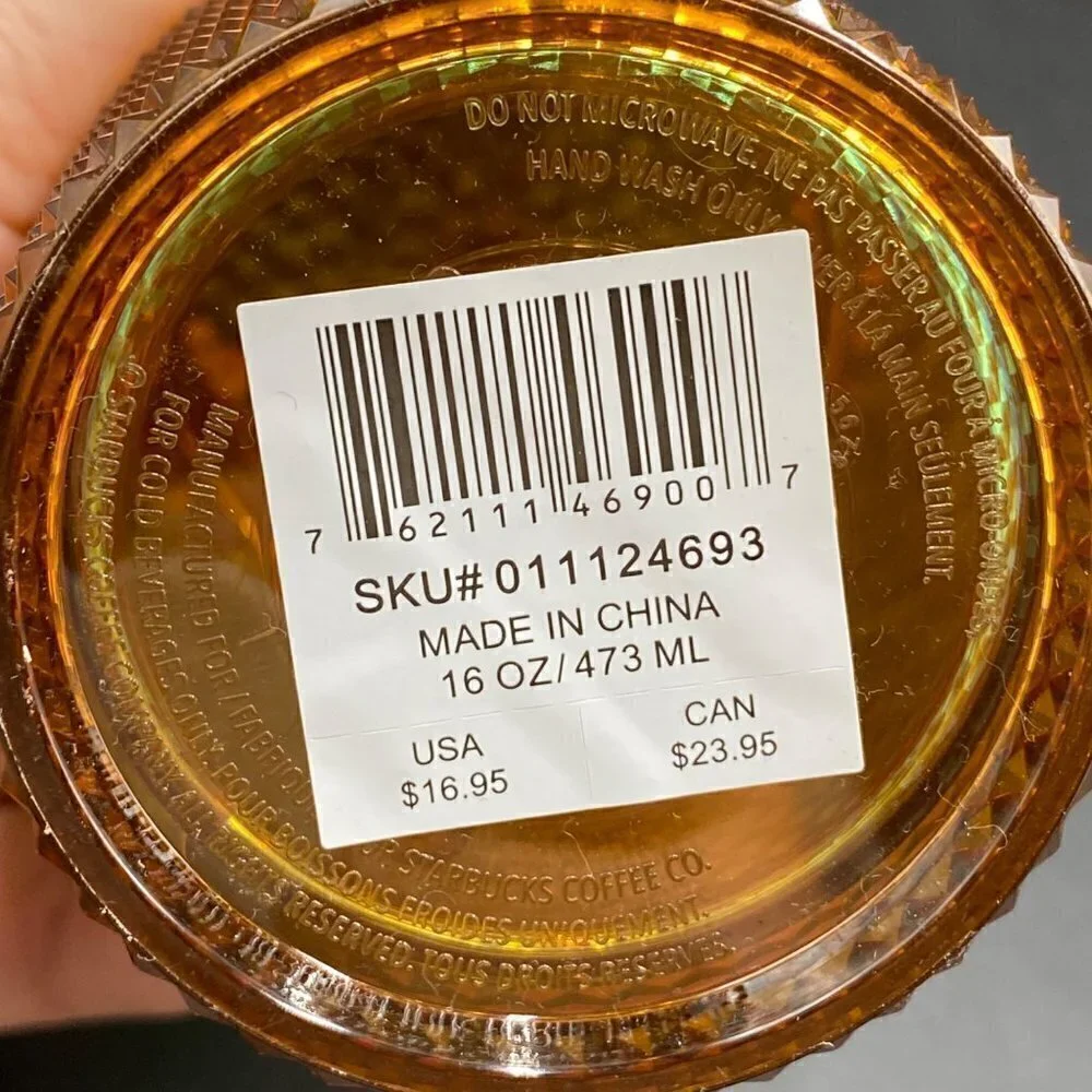 Starbucks size 16oz